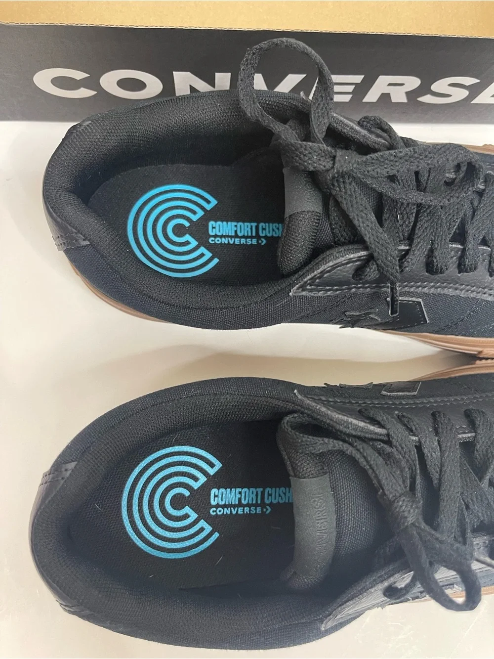 Converse Sport Casual Ox Black Gum Men's 9 New